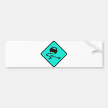 Glissant quand voiture humide de l'Australie de si Autocollant Pour Voiture