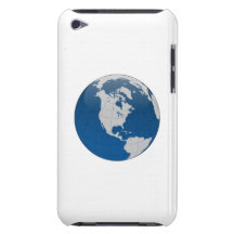 Globe de la terre de planète coque iPod touch 