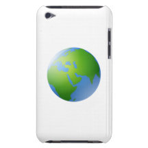 Globe de la terre de planète étuis iPod touch