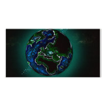 globe de la terre photocarte