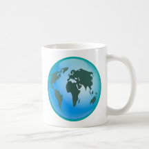 Globe du monde mugs