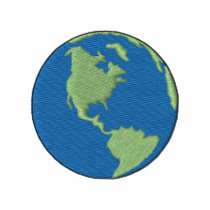 Globe polos brodés