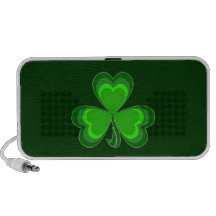 Gloire de shamrock haut-parleurs iPod
