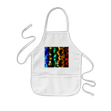 Glowing Light Pattern Aprons