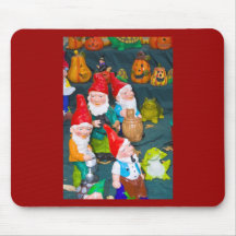 Gnome de jardin tapis de souris
