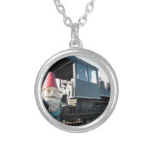 Gnome de train pendentif