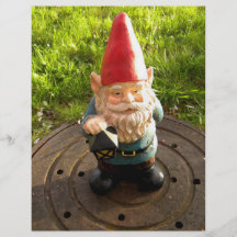 Gnome de trou d'homme prospectus