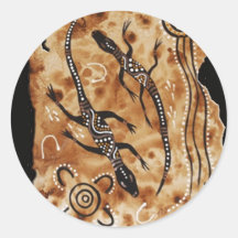 Goannas de papier adhésifs