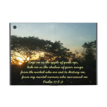 God Protect Me. Psalms iPad Mini Case