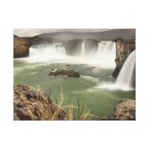 Goðafoss Toile Tendue Sur Châssis