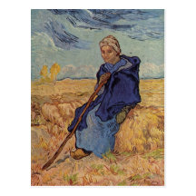 Gogh, technique 1889 de Vincent Willem van Die Hir Cartes Postales