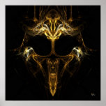 Golden delicious mask 1 poster