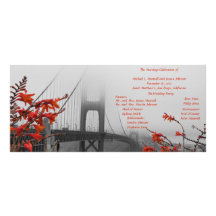 Golden Gate avec le programme orange de mariage Carte Double