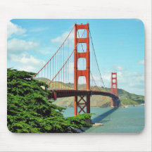Golden gate bridge à San Francisco Tapis De Souris
