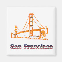 Golden gate bridge aimants