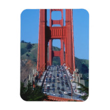 Golden gate bridge et Baie de San Franciso Magnet Souple