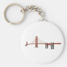 Golden gate bridge : modèle 3D : Porte-clés