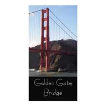 Golden gate bridge photocartes personnalisées