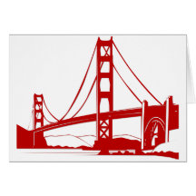 Golden gate bridge - San Francisco, CA Carte De Vœux