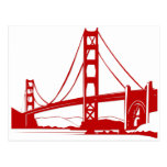 Golden gate bridge - San Francisco, CA Cartes Postales