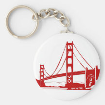 Golden gate bridge - San Francisco, CA Porte-clef