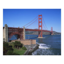 Golden gate bridge, San Francisco, la Californie,  Tirages Photo
