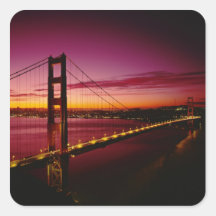 Golden gate bridge, San Francisco, la Californie,  Adhésif
