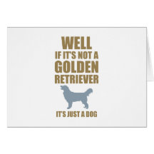 Golden retriever cartes