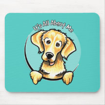 Golden retriever IAAM Tapis De Souris