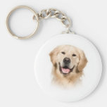 Golden retriever porte-clef