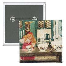 Goldilocks et les trois ours badges