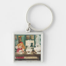 Goldilocks et les trois ours porte-clefs