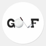 Golf Autocollants