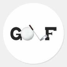 Golf Autocollants