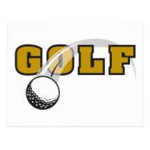 GOLF CARTE POSTALE