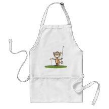 Golf de singe tablier