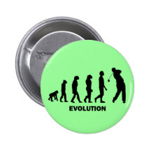 Golf hilare drôle badges avec agrafe