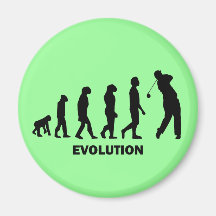 Golf hilare drôle magnets pour réfrigérateur