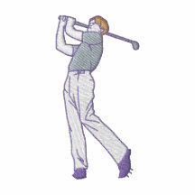 Golfeur d'homme polo avec broderie