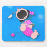 Golfeur drôle drôle de bébé du golf | de bébé tapis de souris
