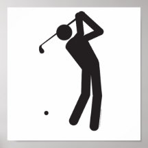 Golfeur-T Posters