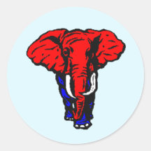 GOP D'ÉLÉPHANT ADHÉSIFS