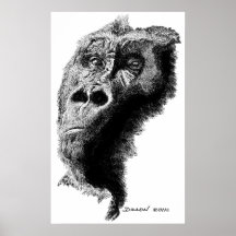Gorille Affiches