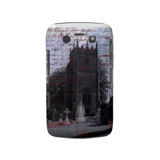 Goth a hanté le cimetière Blackberry audacieux Coque Blackberry Bold