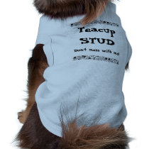 Goujon de tasse de thé vêtements pour animaux domestiques
