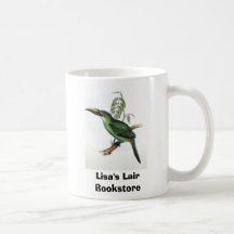 Gould - toucan de Cannelure-Bill Aracari de paon Tasse