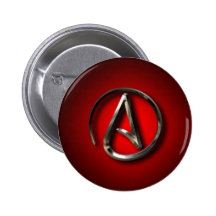 Goupille athée de symbole badge avec épingle