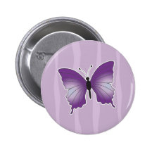 Goupille/broche pourpres de papillon badges avec agrafe