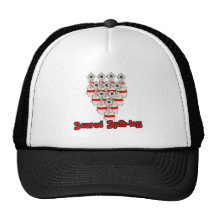 goupille de bowling frightenened par fente-moins e casquette