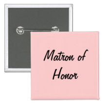 Goupille de dame de honneur badges avec agrafe